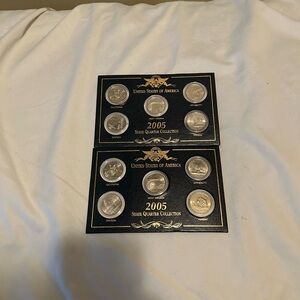 Two Sets 2004 Quarter Collection Set